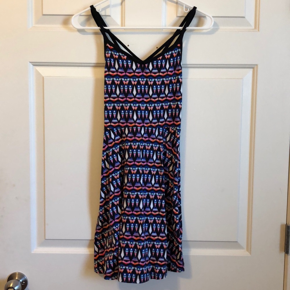 {VS Pink} Aztec print skater dress